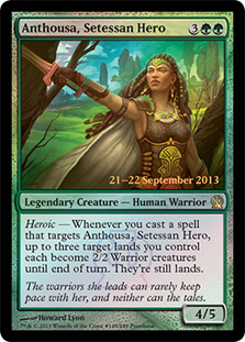 (Promo-Prerelease)Anthousa, Setessan Hero/セテッサの英雄、アンソーザ